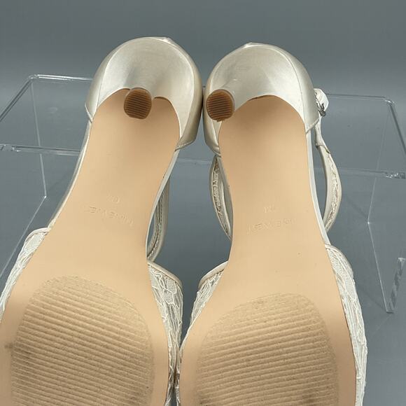 NEW Nine West Women’s Hanyap 2 Platform Sandals White Size 6M - Picture 9 of 10